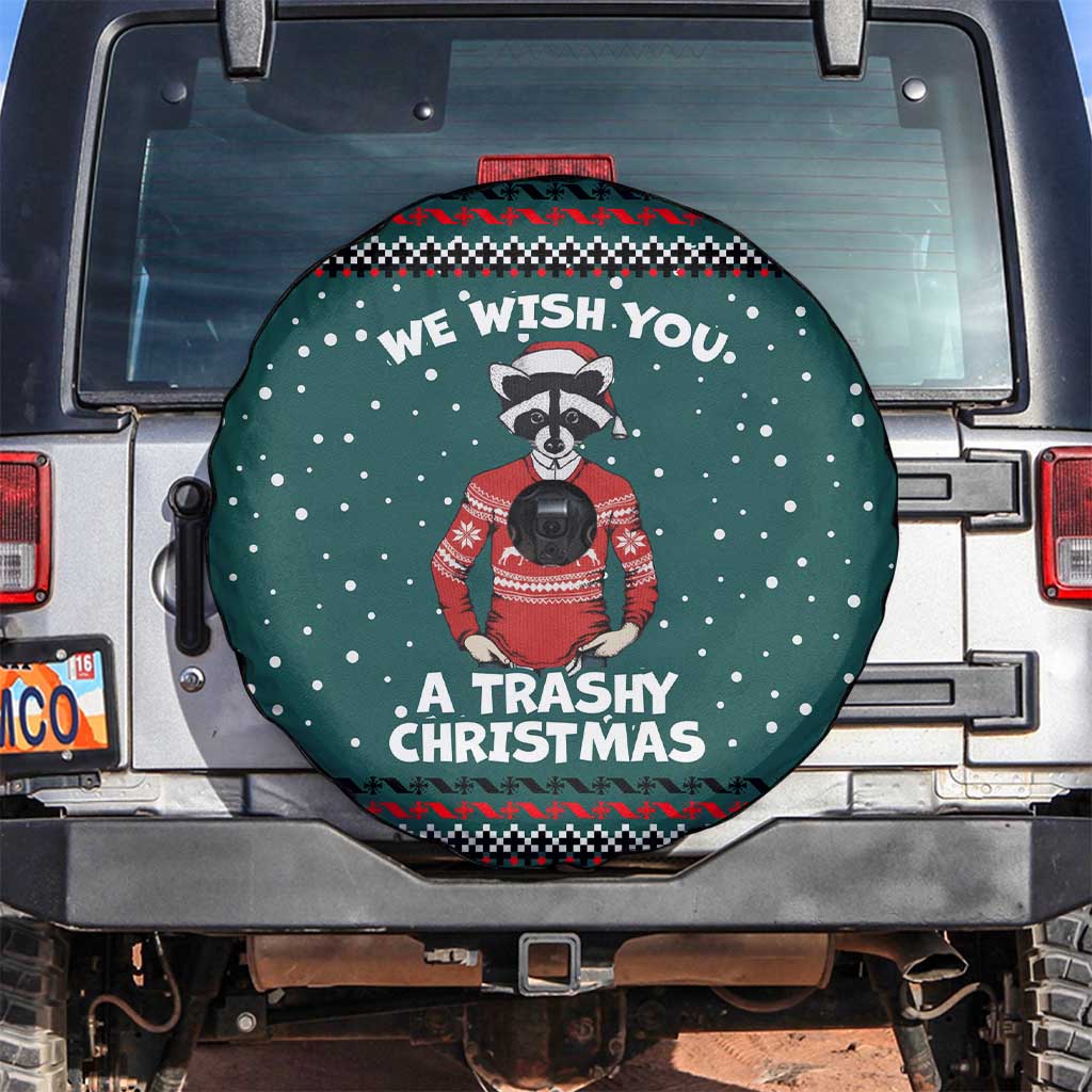 A Trashy Christmas Spare Tire Cover Xmas Holiday Patterns - Wonder Print Shop