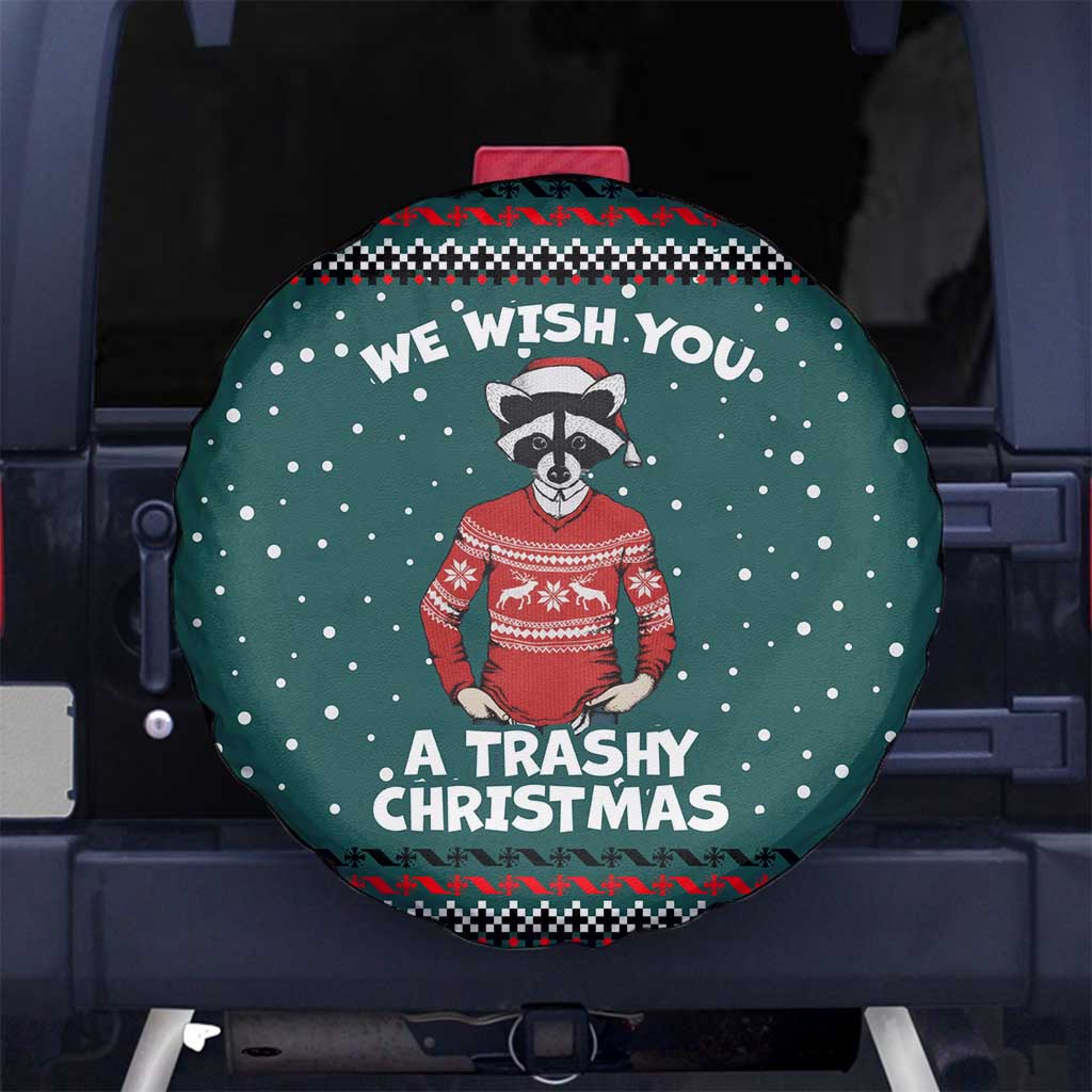 A Trashy Christmas Spare Tire Cover Xmas Holiday Patterns - Wonder Print Shop