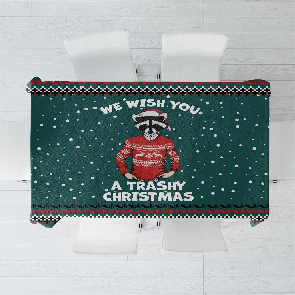 A Trashy Christmas Tablecloth Xmas Holiday Patterns - Wonder Print Shop
