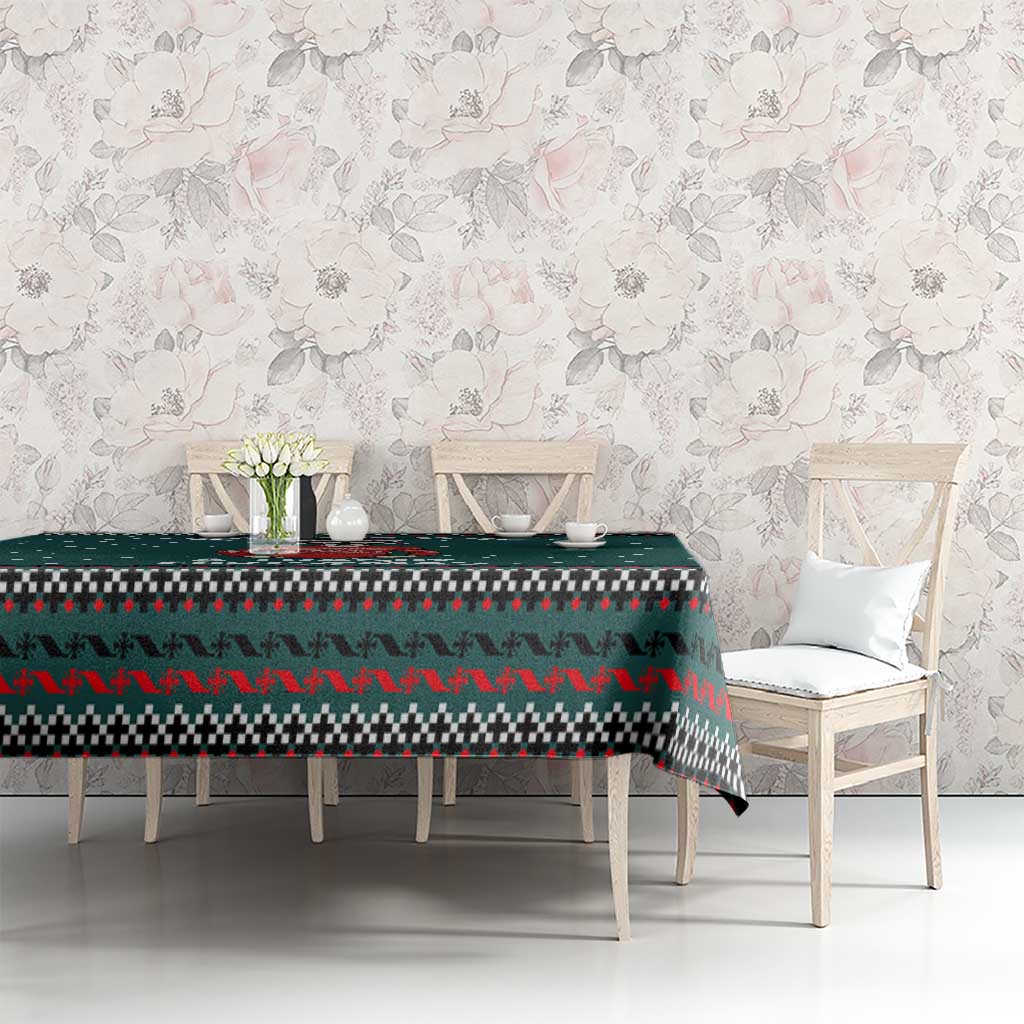 A Trashy Christmas Tablecloth Xmas Holiday Patterns - Wonder Print Shop