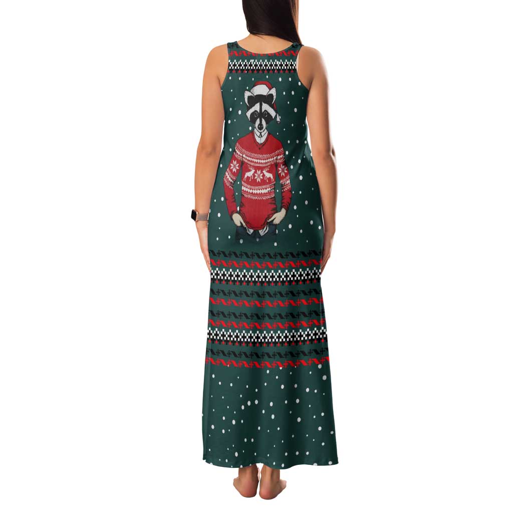 A Trashy Christmas Tank Maxi Dress Xmas Holiday Patterns - Wonder Print Shop