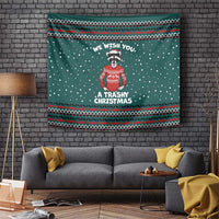 A Trashy Christmas Tapestry Xmas Holiday Patterns - Wonder Print Shop