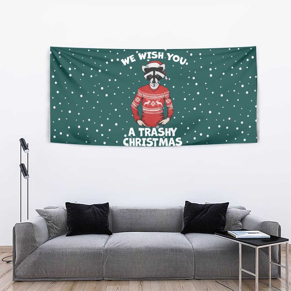 A Trashy Christmas Tapestry Xmas Holiday Patterns - Wonder Print Shop