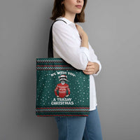 A Trashy Christmas Tote Bag Xmas Holiday Patterns - Wonder Print Shop
