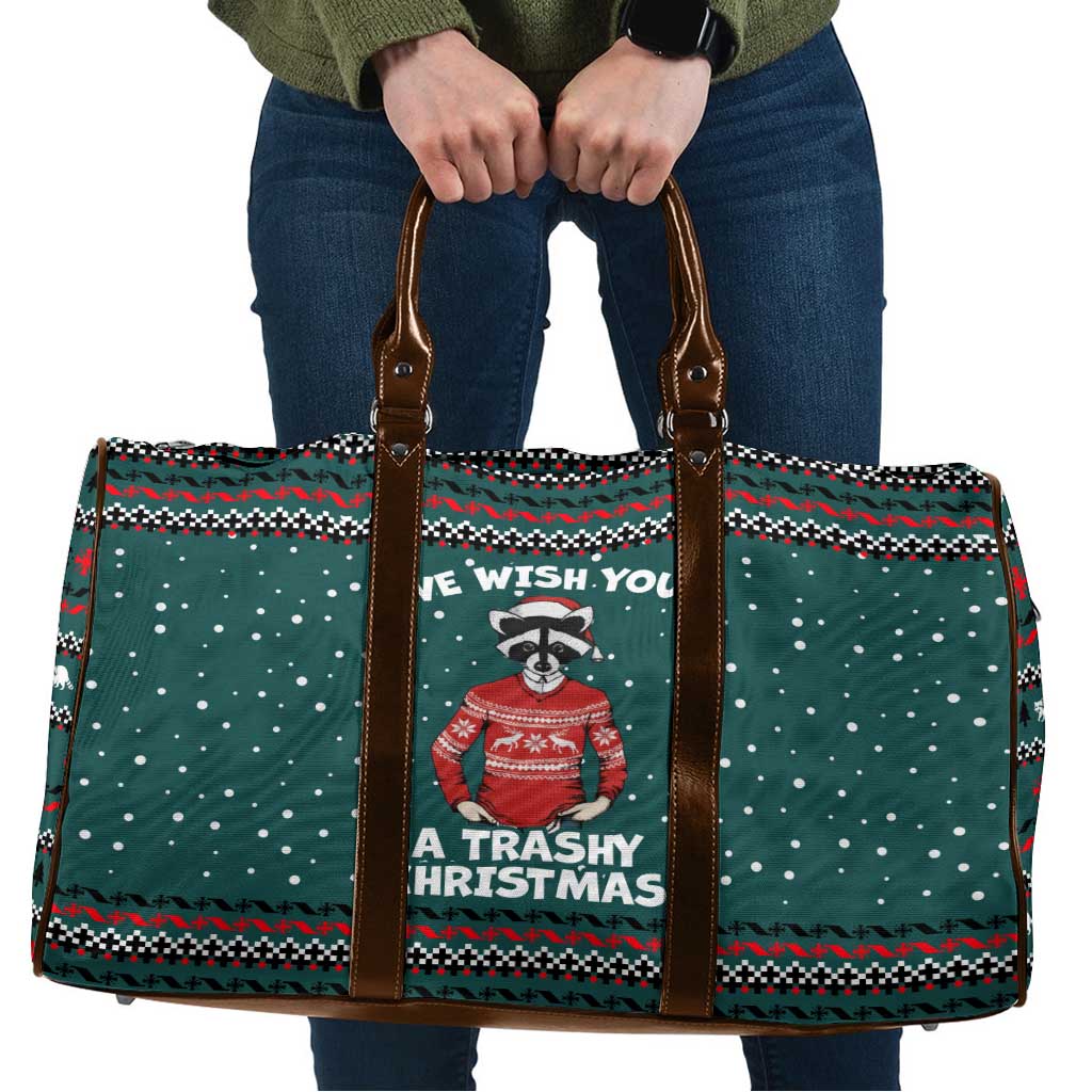 A Trashy Christmas Travel Bag Xmas Holiday Patterns - Wonder Print Shop