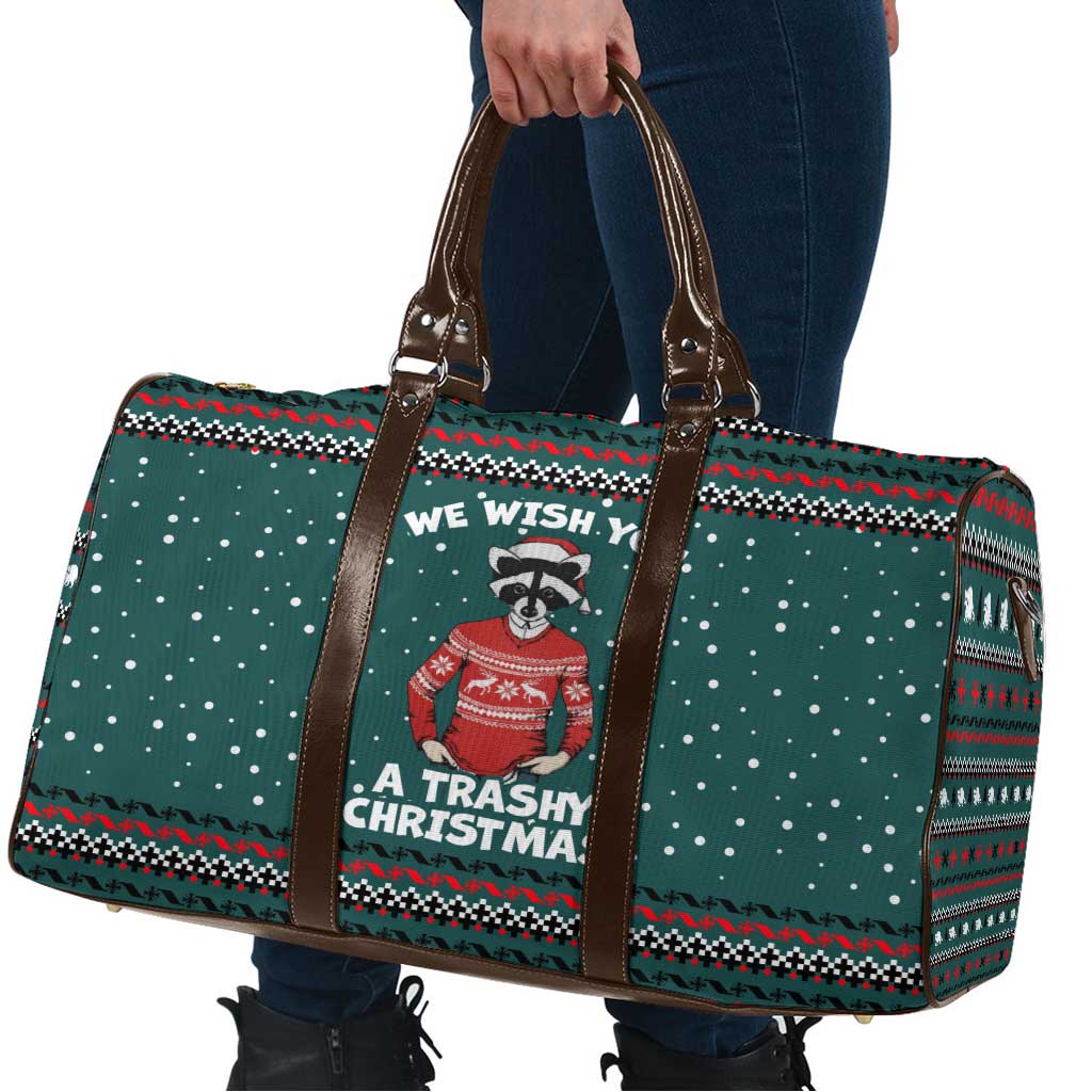 A Trashy Christmas Travel Bag Xmas Holiday Patterns - Wonder Print Shop