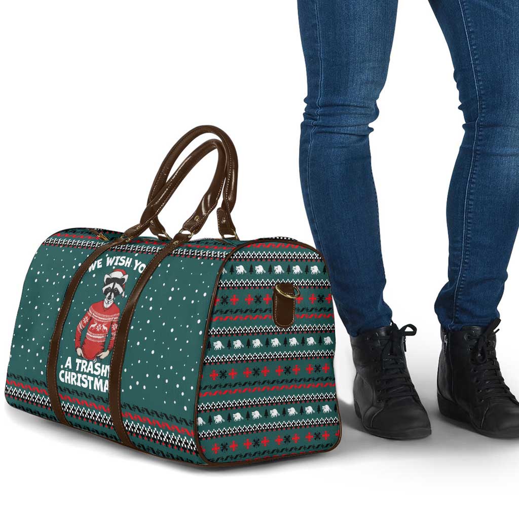 A Trashy Christmas Travel Bag Xmas Holiday Patterns - Wonder Print Shop