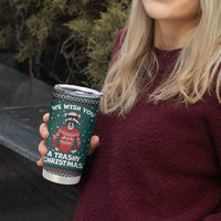 A Trashy Christmas Tumbler Cup Xmas Holiday Patterns - Wonder Print Shop