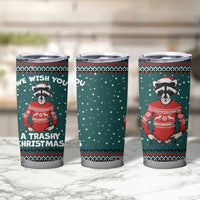 A Trashy Christmas Tumbler Cup Xmas Holiday Patterns - Wonder Print Shop