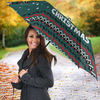 A Trashy Christmas Umbrella Xmas Holiday Patterns - Wonder Print Shop