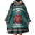 A Trashy Christmas Wearable Blanket Hoodie Xmas Holiday Patterns - Wonder Print Shop