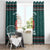A Trashy Christmas Window Curtain Xmas Holiday Patterns - Wonder Print Shop