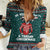 A Trashy Christmas Women Casual Shirt Xmas Holiday Patterns - Wonder Print Shop