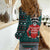 A Trashy Christmas Women Casual Shirt Xmas Holiday Patterns - Wonder Print Shop