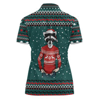 A Trashy Christmas Women Polo Shirt Xmas Holiday Patterns - Wonder Print Shop