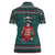 A Trashy Christmas Women Polo Shirt Xmas Holiday Patterns - Wonder Print Shop