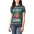 A Trashy Christmas Women Polo Shirt Xmas Holiday Patterns - Wonder Print Shop