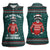 A Trashy Christmas Women Sleeveless Polo Shirt Xmas Holiday Patterns - Wonder Print Shop
