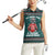 A Trashy Christmas Women Sleeveless Polo Shirt Xmas Holiday Patterns - Wonder Print Shop