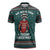 A Trashy Christmas Zipper Polo Shirt Xmas Holiday Patterns - Wonder Print Shop