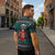 A Trashy Christmas Zipper Polo Shirt Xmas Holiday Patterns - Wonder Print Shop