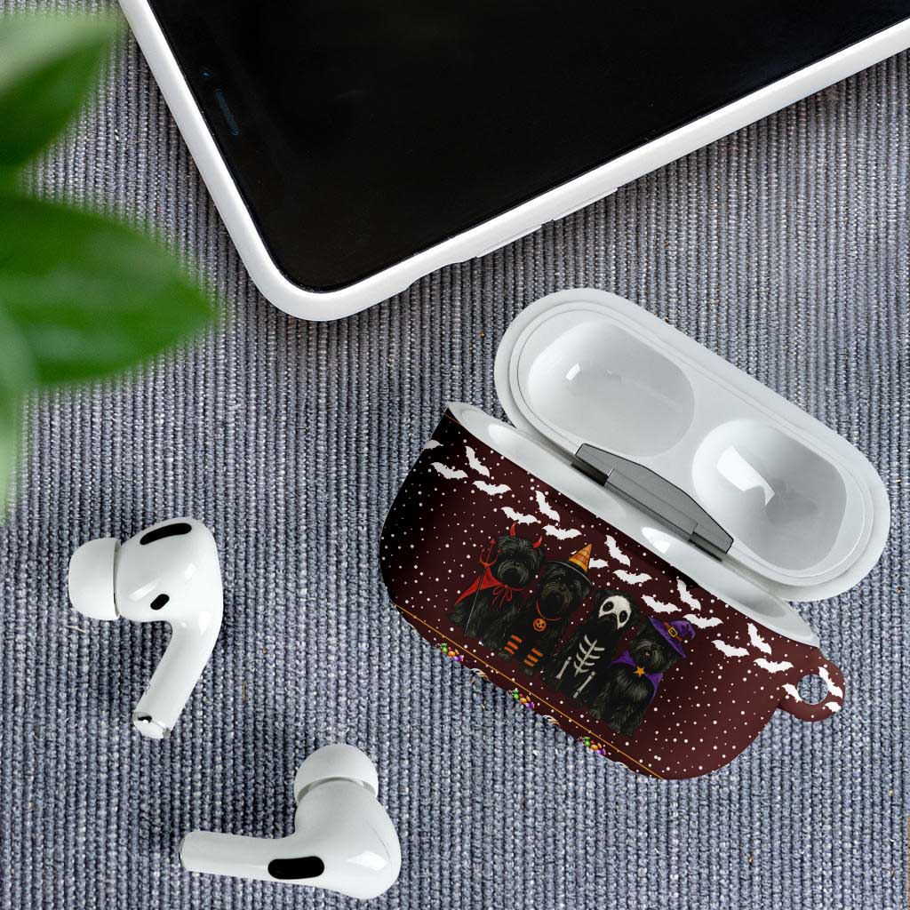 Affenpinscher Dog Halloween Christmas AirPods Case Xmas Holiday Patterns - Wonder Print Shop