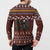 Affenpinscher Dog Halloween Christmas Button Sweatshirt Xmas Holiday Patterns - Wonder Print Shop