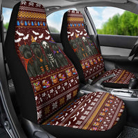 Affenpinscher Dog Halloween Christmas Car Seat Cover Xmas Holiday Patterns - Wonder Print Shop