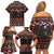 Affenpinscher Dog Halloween Christmas Family Matching Off Shoulder Short Dress and Hawaiian Shirt Xmas Holiday Patterns - Wonder Print Shop