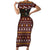 Affenpinscher Dog Halloween Christmas Family Matching Short Sleeve Bodycon Dress and Hawaiian Shirt Xmas Holiday Patterns - Wonder Print Shop