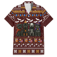 Affenpinscher Dog Halloween Christmas Hawaiian Shirt Xmas Holiday Patterns - Wonder Print Shop