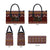 Affenpinscher Dog Halloween Christmas Leather Bag Xmas Holiday Patterns - Wonder Print Shop