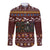 Affenpinscher Dog Halloween Christmas Long Sleeve Button Shirt Xmas Holiday Patterns - Wonder Print Shop