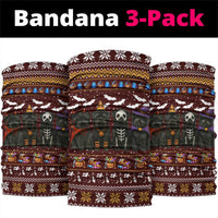 Affenpinscher Dog Halloween Christmas Neck Gaiter Xmas Holiday Patterns - Wonder Print Shop