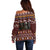 Affenpinscher Dog Halloween Christmas Off Shoulder Sweater Xmas Holiday Patterns - Wonder Print Shop