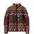 Affenpinscher Dog Halloween Christmas Padded Jacket Xmas Holiday Patterns - Wonder Print Shop