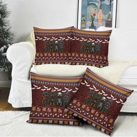 Affenpinscher Dog Halloween Christmas Pillow Cover Xmas Holiday Patterns - Wonder Print Shop