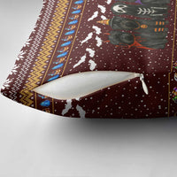 Affenpinscher Dog Halloween Christmas Pillow Cover Xmas Holiday Patterns - Wonder Print Shop