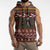 Affenpinscher Dog Halloween Christmas Sleeveless Zip Hoodie Xmas Holiday Patterns - Wonder Print Shop