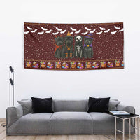 Affenpinscher Dog Halloween Christmas Tapestry Xmas Holiday Patterns - Wonder Print Shop