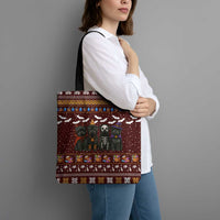 Affenpinscher Dog Halloween Christmas Tote Bag Xmas Holiday Patterns - Wonder Print Shop