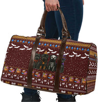 Affenpinscher Dog Halloween Christmas Travel Bag Xmas Holiday Patterns - Wonder Print Shop