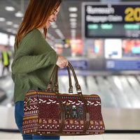 Affenpinscher Dog Halloween Christmas Travel Bag Xmas Holiday Patterns - Wonder Print Shop