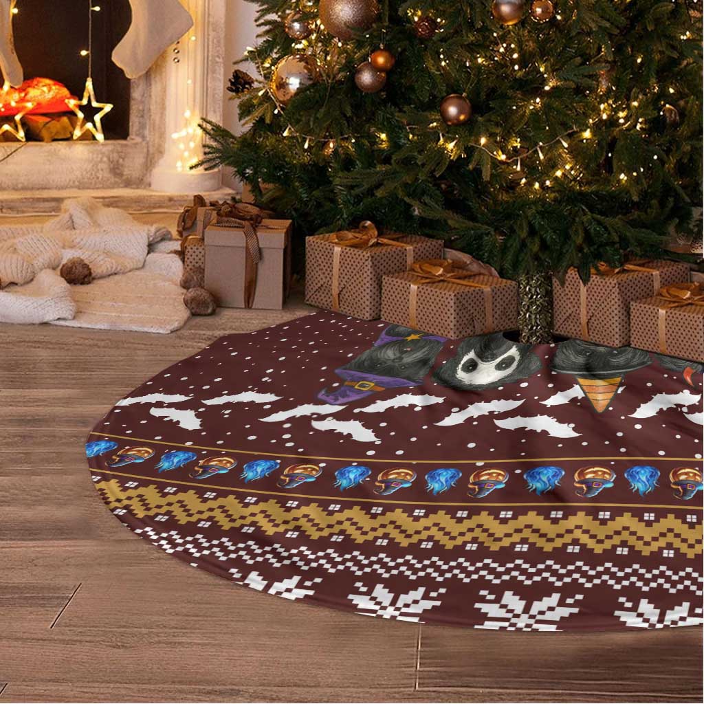 Affenpinscher Dog Halloween Christmas Tree Skirt Xmas Holiday Patterns - Wonder Print Shop