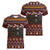 Affenpinscher Dog Halloween Christmas Women V-Neck T-Shirt Xmas Holiday Patterns - Wonder Print Shop