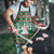 Alaskan Malamute Winter Tree Christmas Apron Xmas Holiday Patterns - Wonder Print Shop