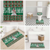 Alaskan Malamute Winter Tree Christmas Bathroom Set Xmas Holiday Patterns - Wonder Print Shop