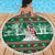 Alaskan Malamute Winter Tree Christmas Beach Blanket Xmas Holiday Patterns - Wonder Print Shop