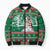 Alaskan Malamute Winter Tree Christmas Bomber Puffer Jacket Xmas Holiday Patterns - Wonder Print Shop