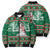 Alaskan Malamute Winter Tree Christmas Bomber Puffer Jacket Xmas Holiday Patterns - Wonder Print Shop